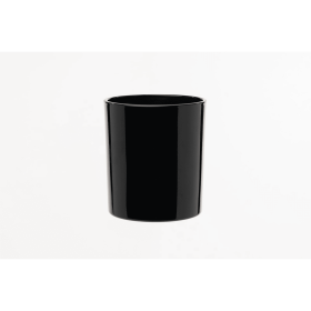 EOTW Candle Supply 10 oz. Empty 12 Pack Luxury Glossy Black Jars for Candle Making.