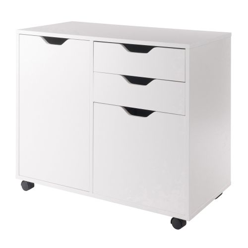 Halifax Wide Storage Cabinet; 2-Drawer; Filing Cabinet; White Halifax Wide Storage Cabinet; 2-Drawer; Filing Cabinet; White