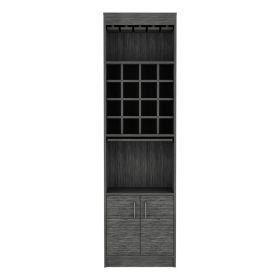 Bar Cabinet Modoc, Living Room, Smokey Oak