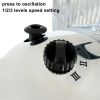 Simple Deluxe Retro Tripod Fan, Home Air Circulation Nostalgic Vertical Fan, 3 Speeds, Adjustable Height, Silver-16 Inch, 16 Inch