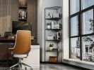 6 Tier Shelf Corner Wire Shelf Rack Pentagonal Shelves Adjustable Metal Heavy Duty Free Standing Corner Storage Display Chrome Rack for Bathroom, Livi
