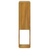 Wall-mounted Bathroom Cabinet 9.8"x9.8"x39.4" Solid Wood Teak
