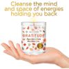 Magnificent 101 Long Lasting Set of 3 Gratitude Smudge Candles | 3.5 Oz Each - 42 Hour Burn |Soy Wax Candle for House Energy Cleansing, Meditation & M
