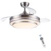42 in. Retractable Ceiling Fan with Remote Control