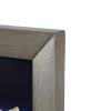 19.5" x 15.5" Rectangular Wall Art with Frame, Home Decor for Living Room Bedroom Office