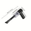 Portable Car Vacuum Cleaner, Handheld Vacuum High Power Cordless, Hand Vacuum Rechargeable Easy To Clean Car Interior, Desktop, Sofa, Keyboard, Drawer