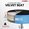 5 Core Drum Throne Comfortable Padded Stool Height Adjustable Music DJ Chair Heavy Duty Seat - DS CH BLU VEL HD