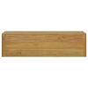 Wall-mounted Bathroom Cabinet 43.3"x17.7"x11.8" Solid Wood Teak