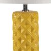 Geometric Ceramic Table Lamp