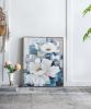 32.5" x 40" Large Rectangle Framed Wall Art Flower Canvas Print, Home Decor for Living Room Kitchen Foyer Office