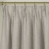 Newport Blackout Curtains for Bedroom, Linen Curtains for Living Room, Window Curtains, Room Darkening Curtains 84 Inches Long, Greige