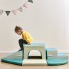 Soft Climb and Crawl Foam Playset 9 in 1 , Safe Soft Foam Nugget Block for Infants, Preschools, Toddlers, Kids Crawling and Climbing Indoor Active Pla