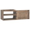 Wall-mounted Bathroom Cabinet 23.6"x15.4"x15.7" Solid Wood Teak