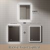 LED Bathroom Mirror, 36x48 inch Bathroom Vanity Mirrors with Lights, Mirrors for Wall with Smart Touch Button, Anti-Fog, Memory Function, Stepless Dim