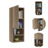 Kingston Rectangle 2-Shelf Medicine Cabinet Light Oak