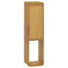 Wall-mounted Bathroom Cabinet 9.8"x9.8"x39.4" Solid Wood Teak