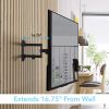 Full Motion, Crafted Steel, TV Mount Kit, Built in Leveler