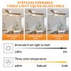 42 inch Wood Ceiling Fans with Lights and Remote, Modern Flush Mount Low Profile Ceiling Fan with Light, 6 Speed, Reversible DC Motor, for Bedroom/Out