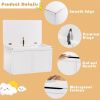 Safety Hinge Wooden Chest Organizer Toy Storage Box