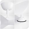 38 Inch Ceiling Fan Without Light, Modern Indoor Outdoor Ceiling Fans with DC Motor Remote Control for Bedroom, Living Room