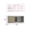 Wall Cabinet Retrit, Kitchen, Light Pine