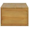 Wall-mounted Bathroom Cabinet 43.3"x17.7"x11.8" Solid Wood Teak