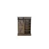 Rural sliding barn door storage cabinet, over the toilet storage cabinet,bathroom storage,bathroom cabinet,bathroom storage cabinet,storage cabinet,Wa