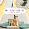 Soft Climb and Crawl Foam Playset 9 in 1 , Safe Soft Foam Nugget Block for Infants, Preschools, Toddlers, Kids Crawling and Climbing Indoor Active Pla