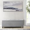 Hand Embellished Landscape Framed Canvas Wall Art