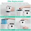Portable Anion Air Purifier Electronic Air Sterilization with 4 Modes Night Light Max 215.3Sq.ft Air Cleaner with Handle for Home Office Car Air Quali