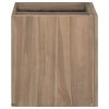 Wall-mounted Bathroom Cabinet 23.6"x15.4"x15.7" Solid Wood Teak
