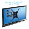 Full Motion, Crafted Steel, TV Mount Kit, Built in Leveler