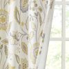 Jacquard Printed Room Darkening Curtain Panel